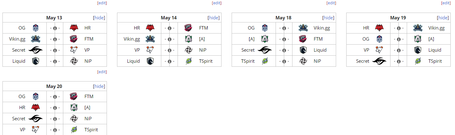 深渊联赛欧洲区：秘密OG领衔参赛 Nigma缺席