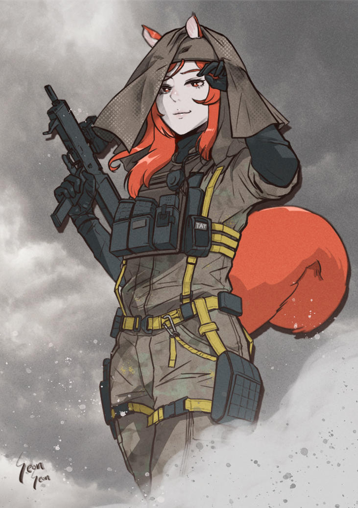 《彩虹六号》美图推荐—nokk与warden