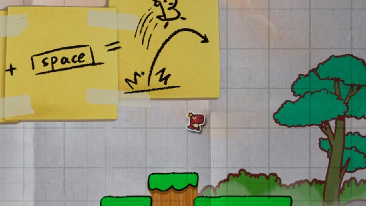 橫版平臺跳躍遊戲《變色龍童繪歷險》Steam頁面上線 明年發售
