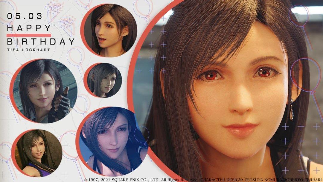 你老婆36岁了！《最终幻想7》官方发文祝蒂法生日快乐