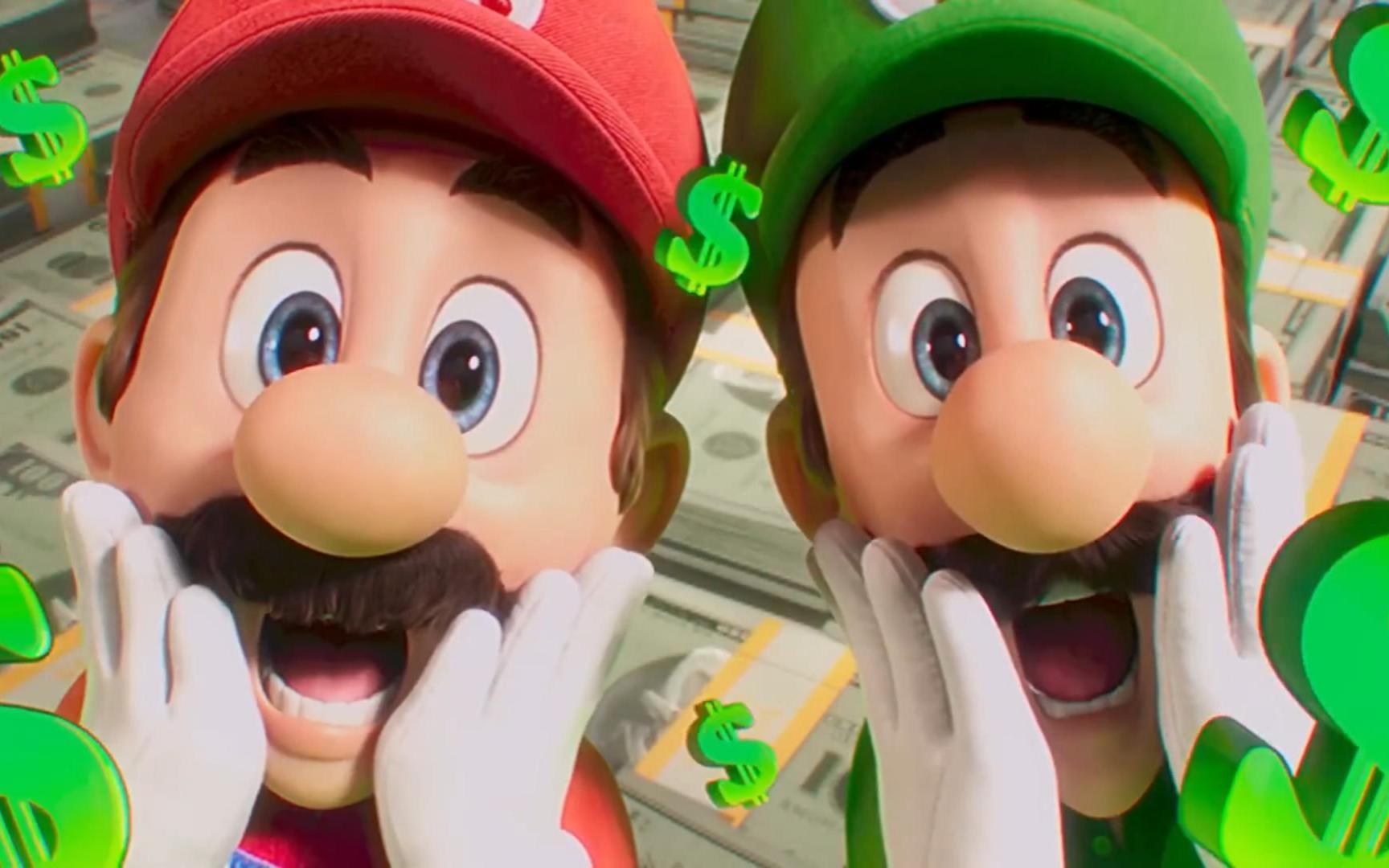 《馬里奧》電影票房將破10億美元 動畫電影第十名