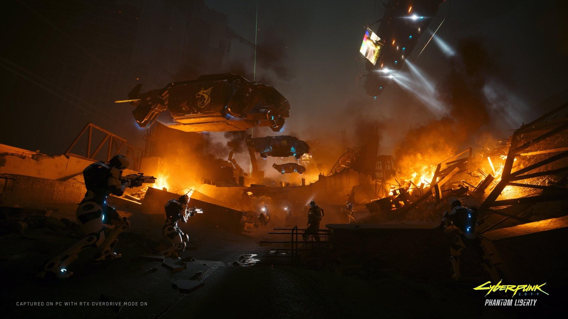 《賽博朋克2077》營業放“往日之影”截圖 光霧效果依舊驚豔