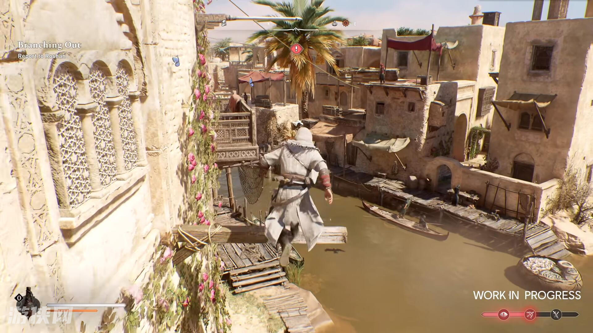 《刺客信條：幻景》注重跑酷，取消難度較高的蹬牆跳