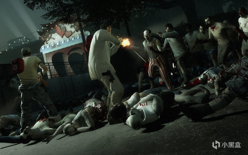 将呈现另外四名幸存者(惊,witch竟成本作颜值担当)在僵尸横行的四个