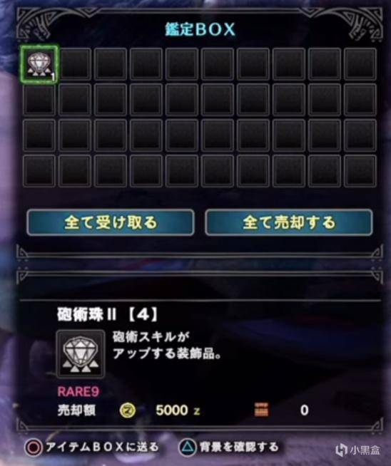 目前能看到的有炮术 2的珠子,浑身 精灵加护的珠子,还有耐裂 2的珠子