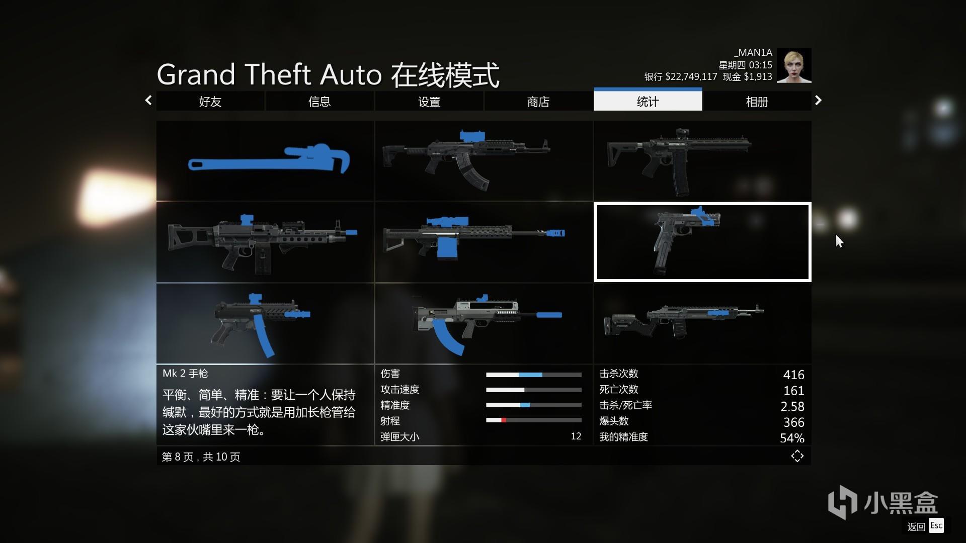 GTA5 线上模式各阶段武器推荐（后期）插图14