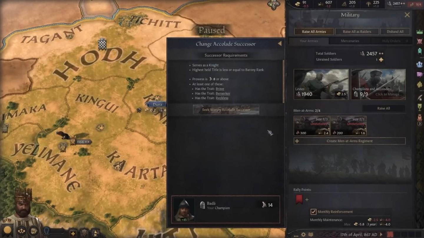 《十字軍之王3》新DLC預告 打造屬於您的史詩故事