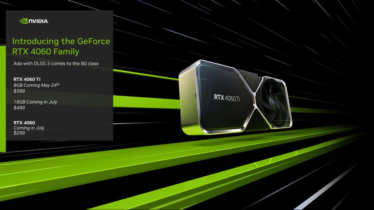 英偉達介紹 RTX 4060 Ti 顯卡：不開幀生成性能是上代 1.15 倍