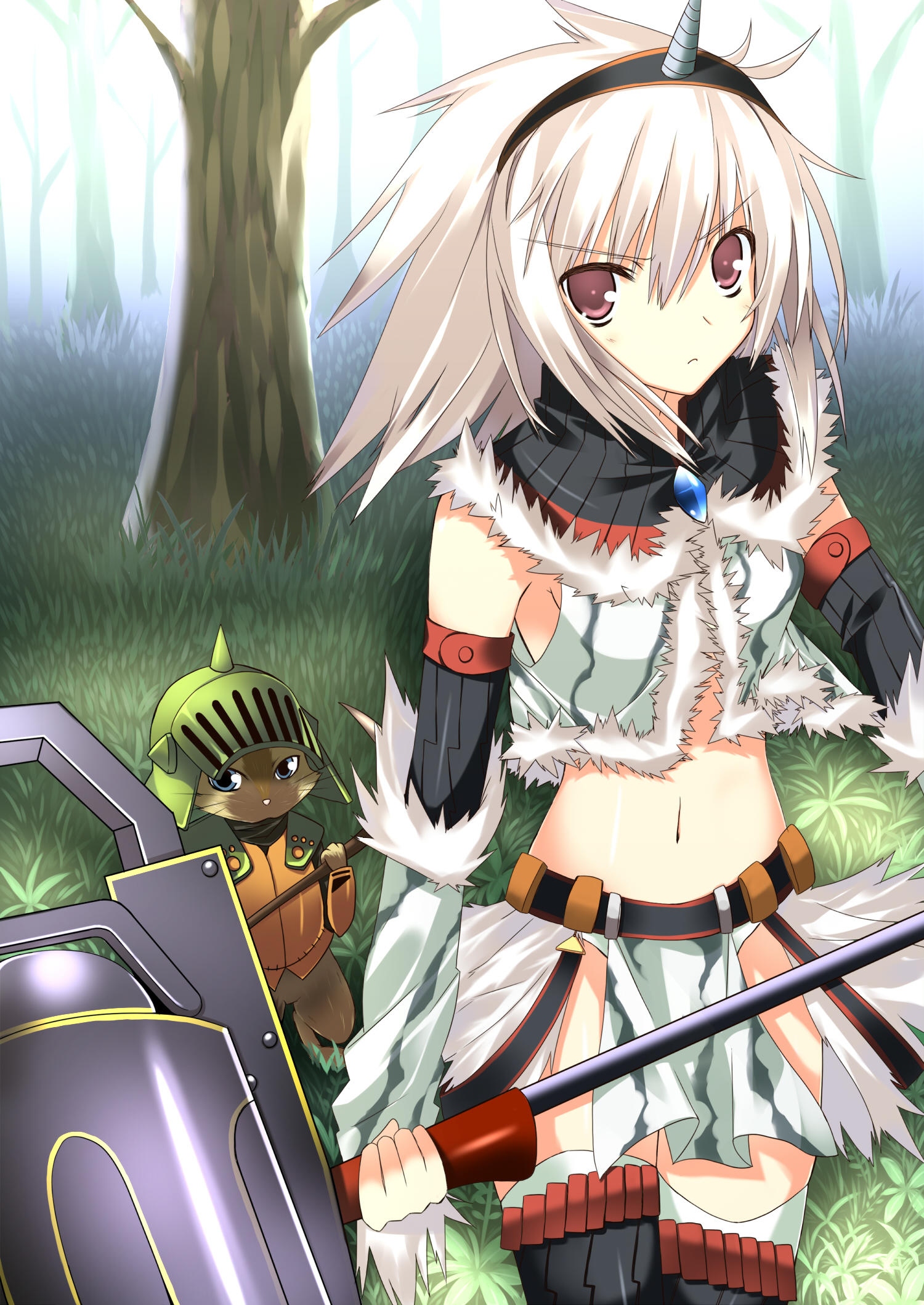 「插画鉴赏」之麒麟娘插画集