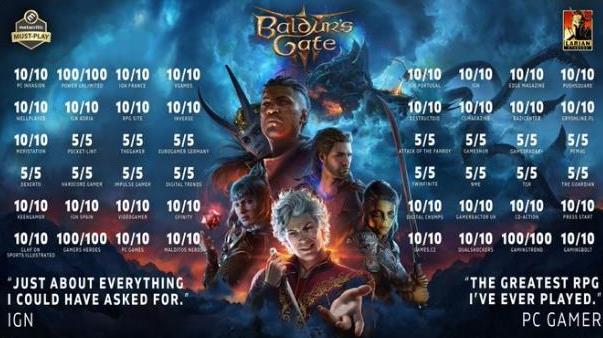 《博德之門3》補丁3宣佈將於9月21日發佈