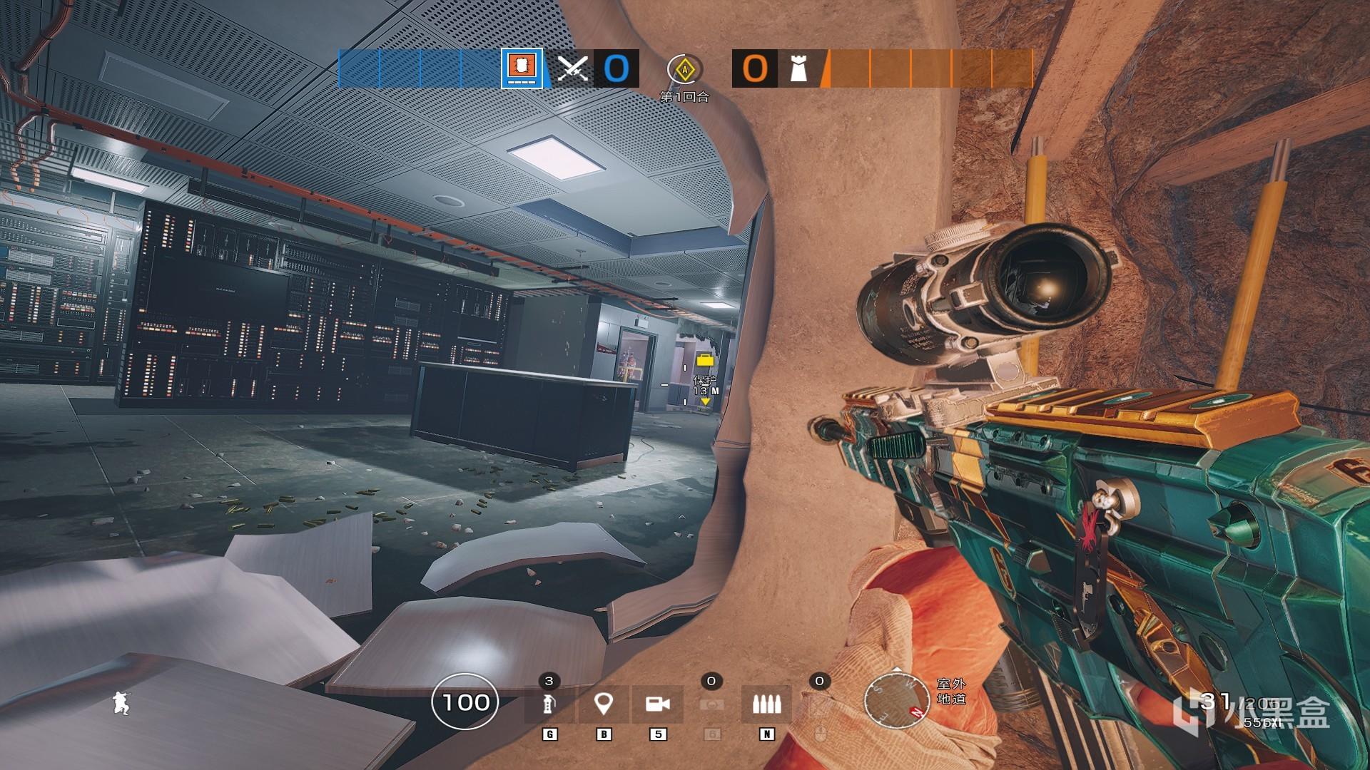 《彩虹六号》银行热切进攻思路——新手向