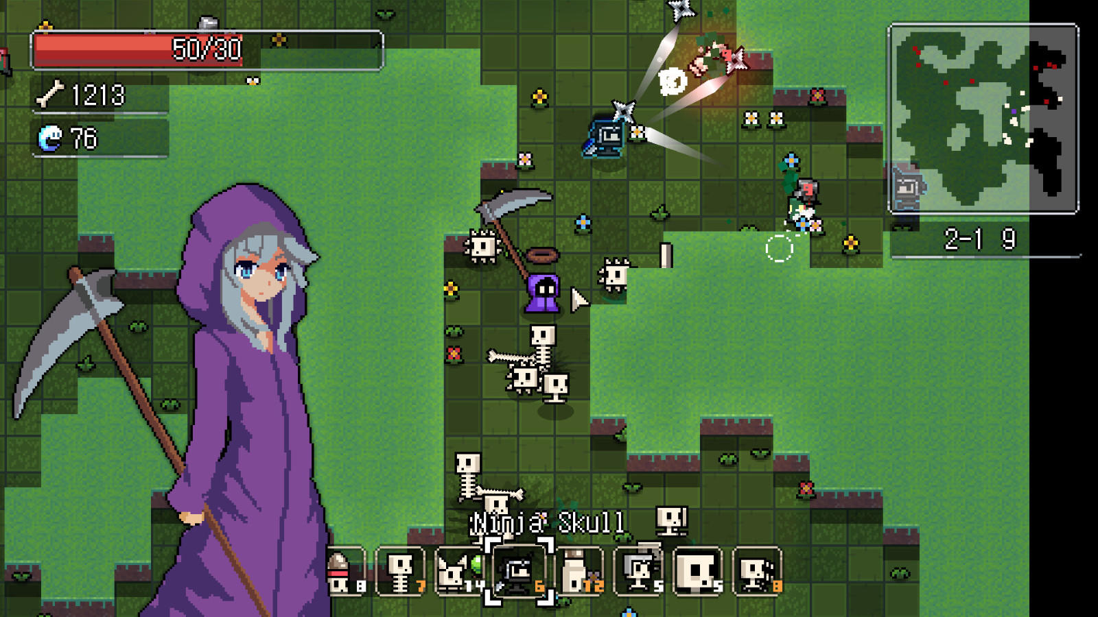 Rogue-Like 召喚動作遊戲《骷髏法師之旅》Steam上線