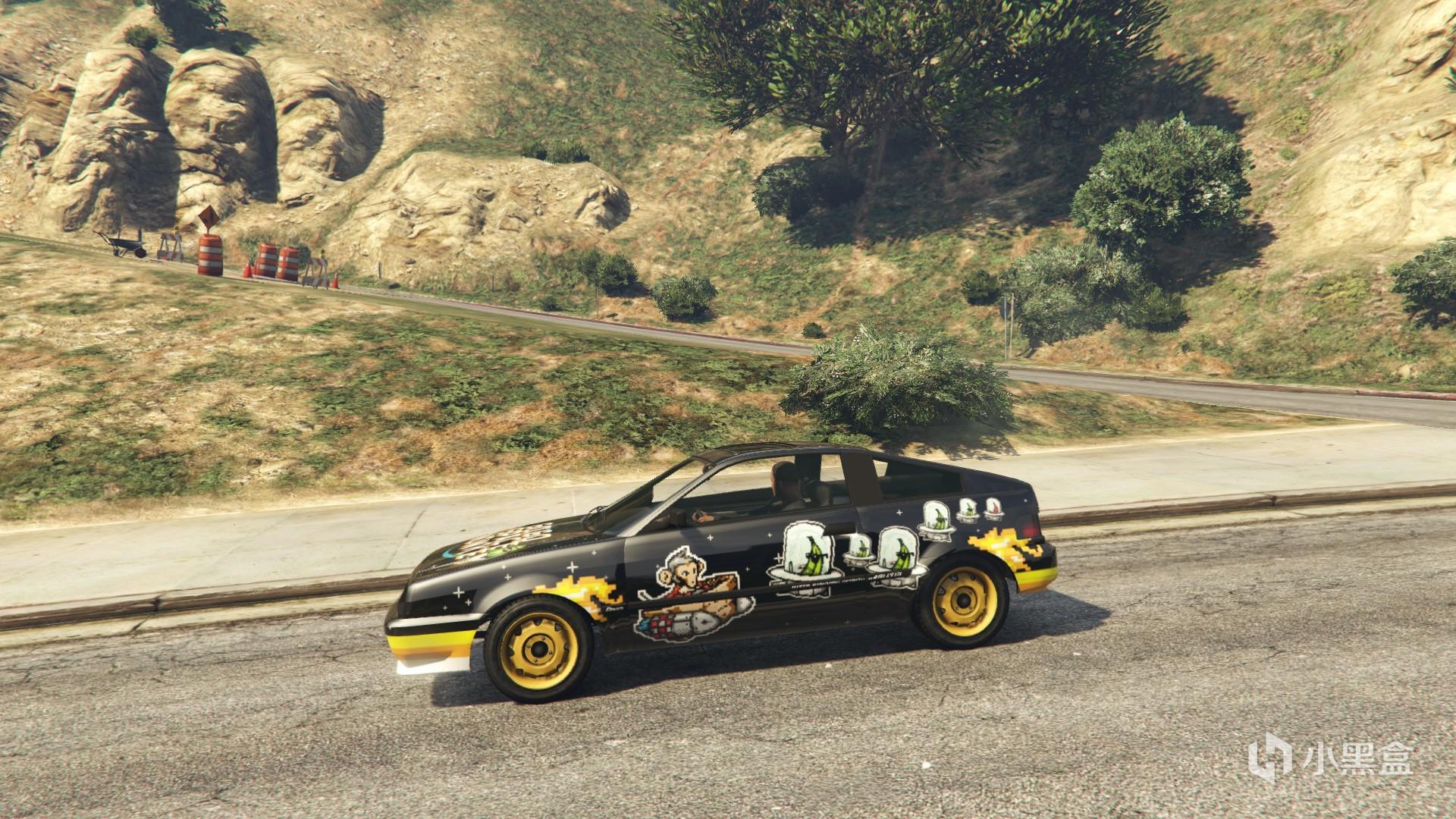 gta5中那些有着二次元涂装的载具