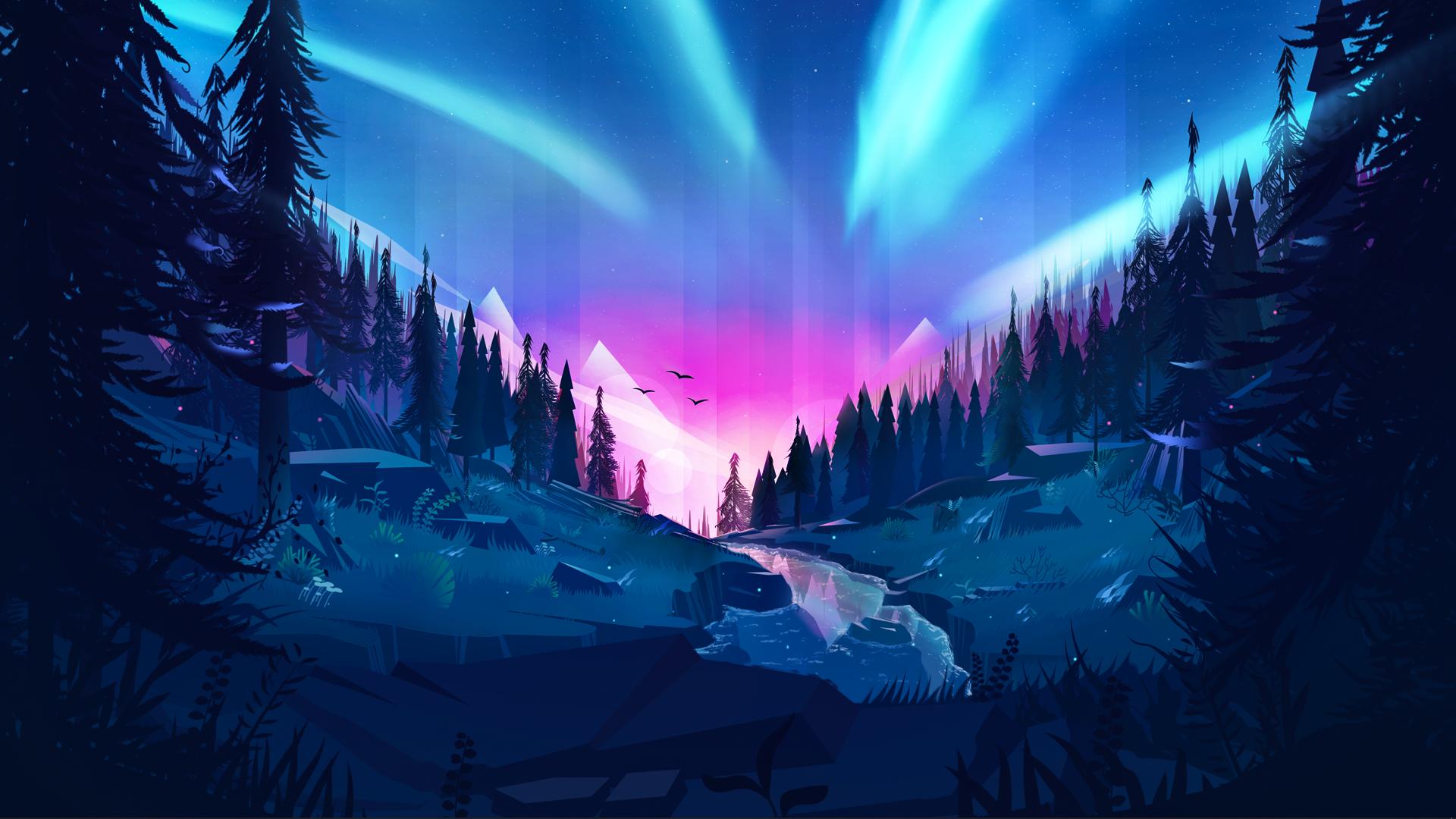 wallpaperengine动态壁纸推荐繁星落城漫若浮光