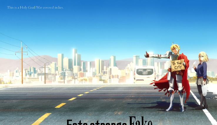 《Fate/Strange Fake》TV动画化决定 发生在美国的伪圣杯战争