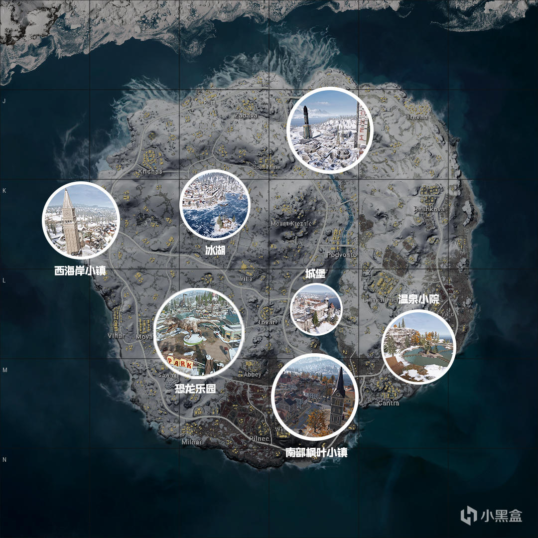 维寒迪旅游指南:雪地地图全知道