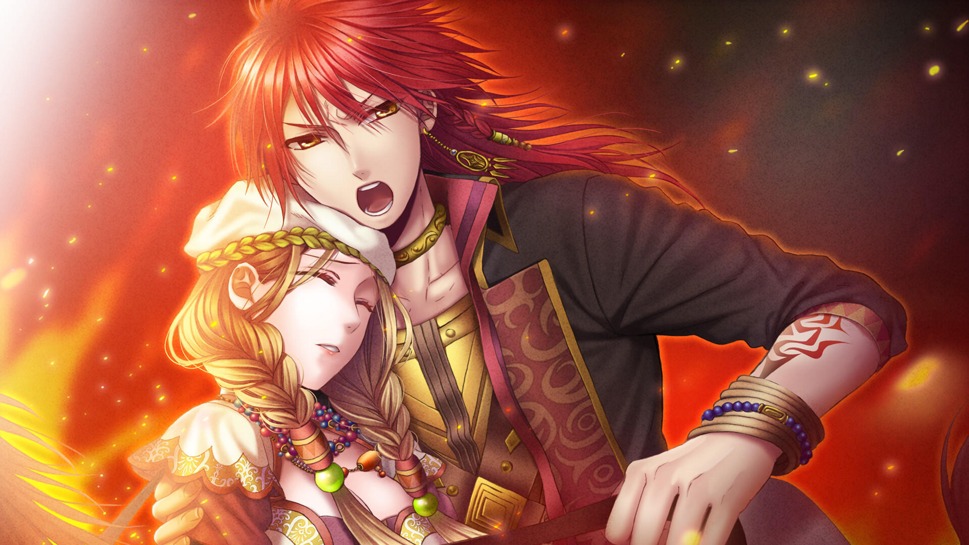 少女遊戲遊戲《不可逾越的紅花～雙月～》現已在Steam商店推出