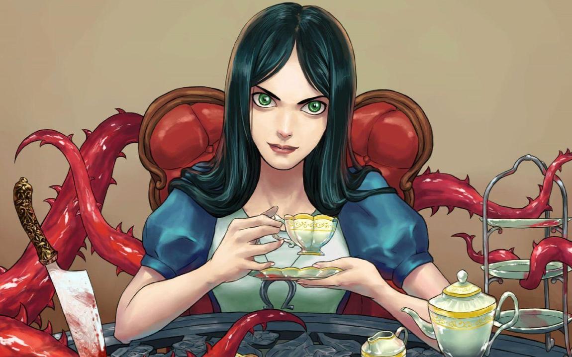 爱丽丝疯狂回归黑暗童话的梦呓怪诞仙境的复仇