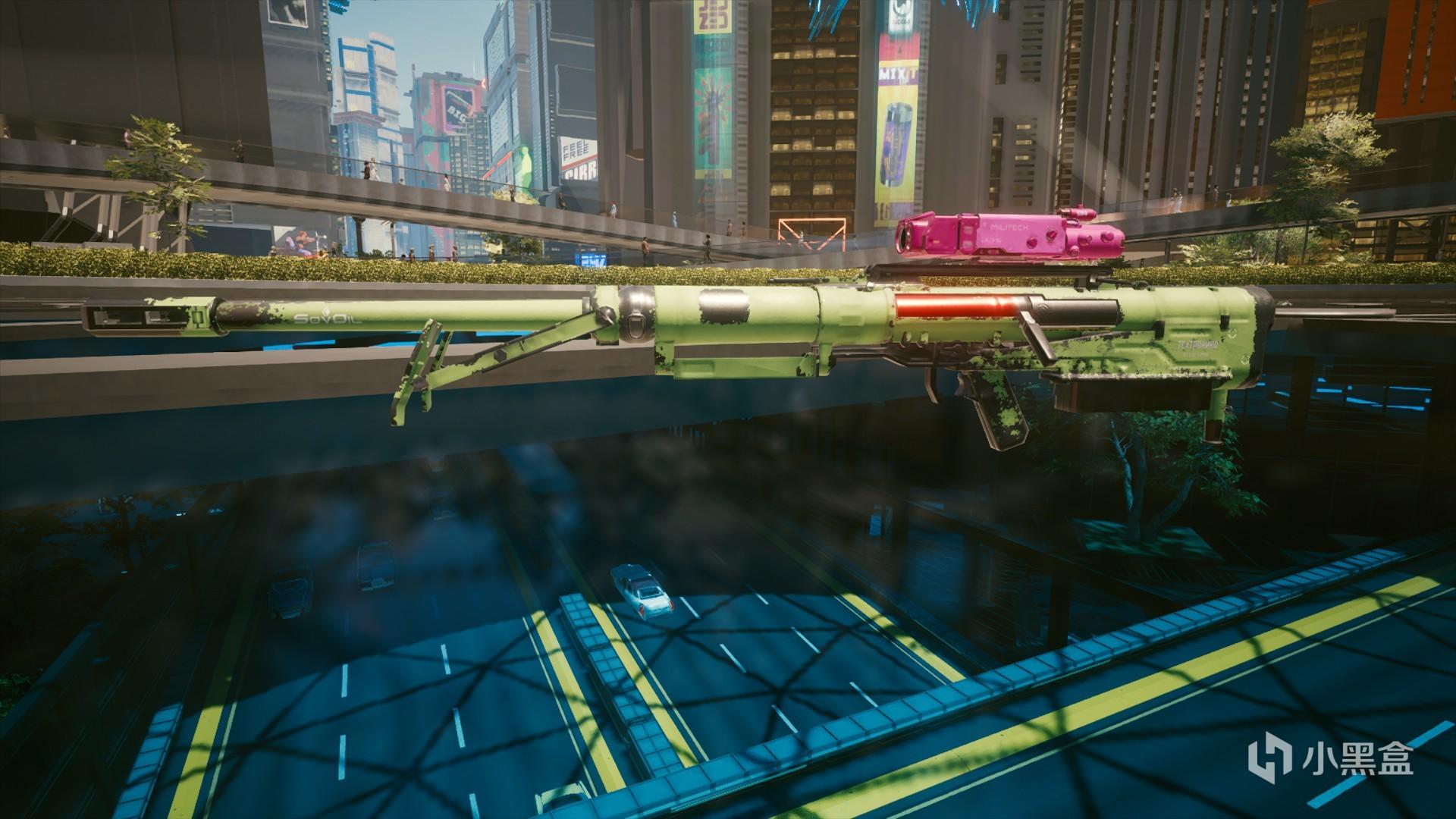 赛博朋克2077武器多涂装赏析狙击枪篇冰爆章①