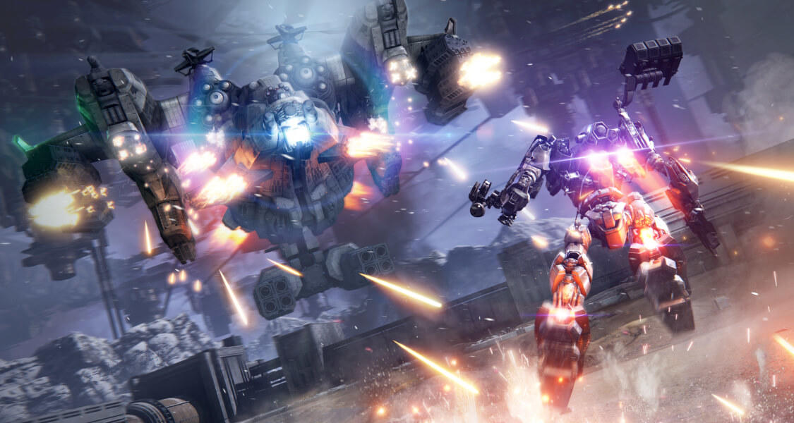 《裝甲核心VI 境界天火》現已上線！推薦機甲作品贏黑盒餘額獎勵