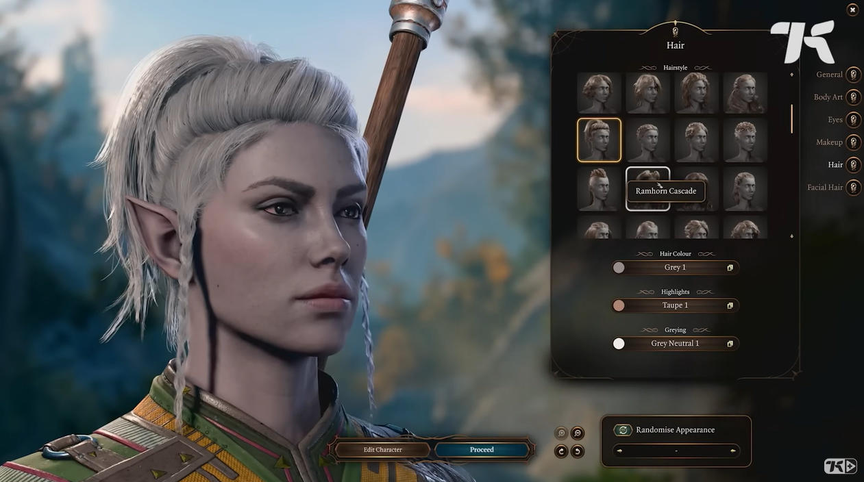 大量自定義內容！《博德之門3》11分鐘捏臉實機演示