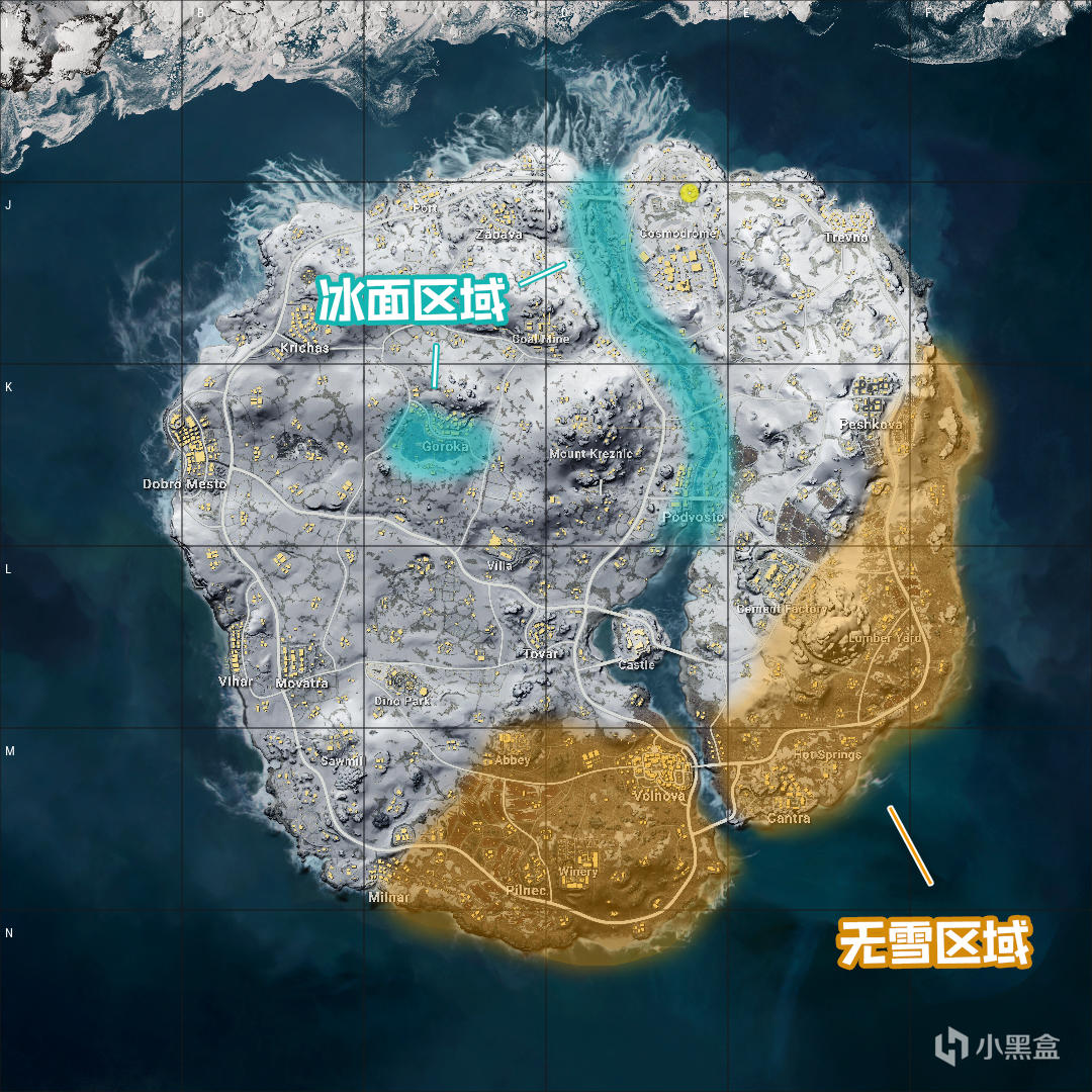 维寒迪旅游指南:雪地地图全知道