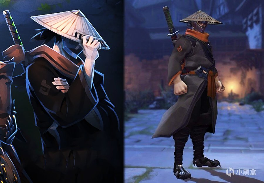 有人注意到了很久之前万圣节设定中迟迟未登场的"剑客"源氏,不知道