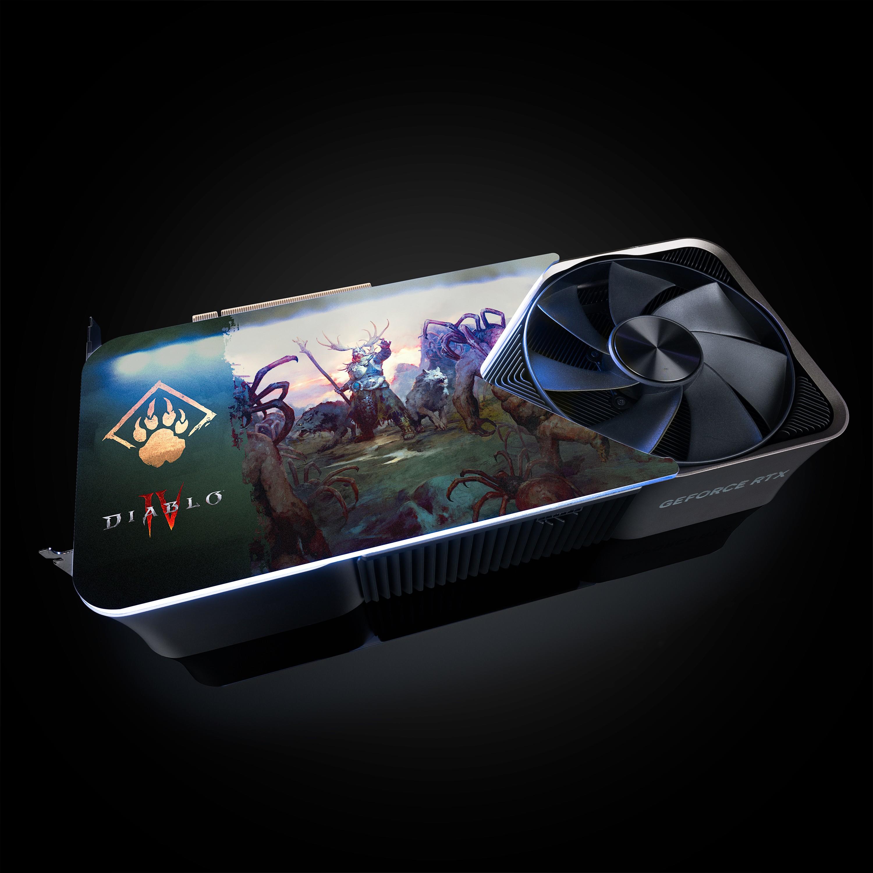 英伟达《暗黑4》定制版RTX4080！约合人民币9990元