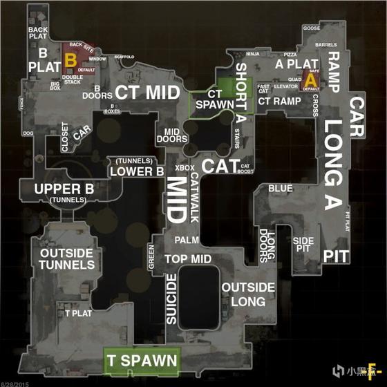 csgo炙热沙城dust2投掷物教程 t阵营常用点位分享