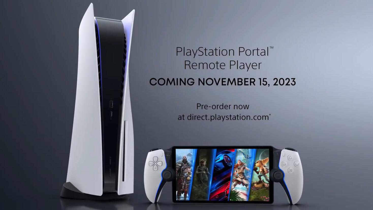 索尼雲掌機PlayStation Portal11月15日發售