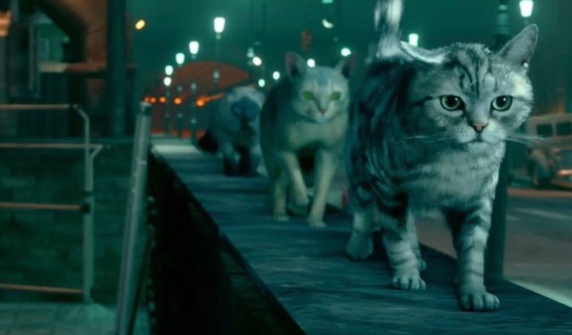 《FF7重制版》中加入了滨口直树自己的宠物猫
