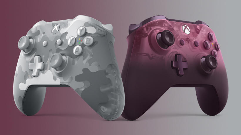科技以換色爲本，微軟推出Xbox手柄新配色礦物迷彩