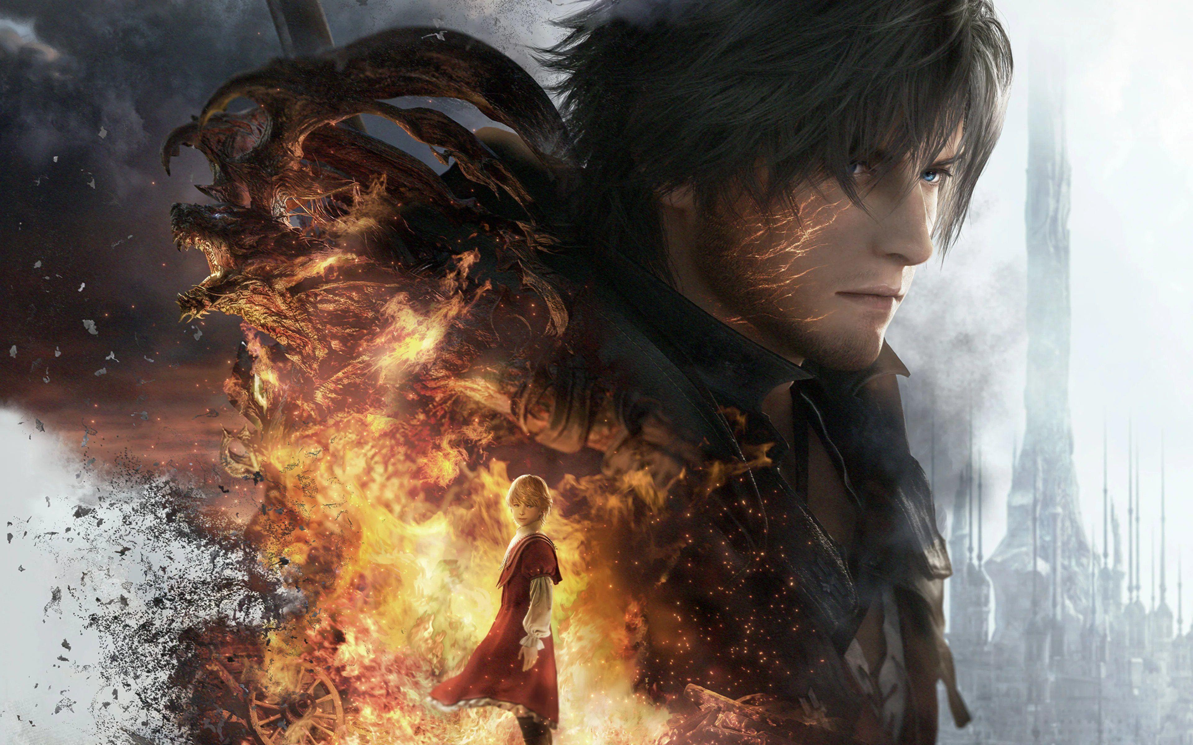 《FF16》非高自由度游戏 而是故事驱动的线性游戏