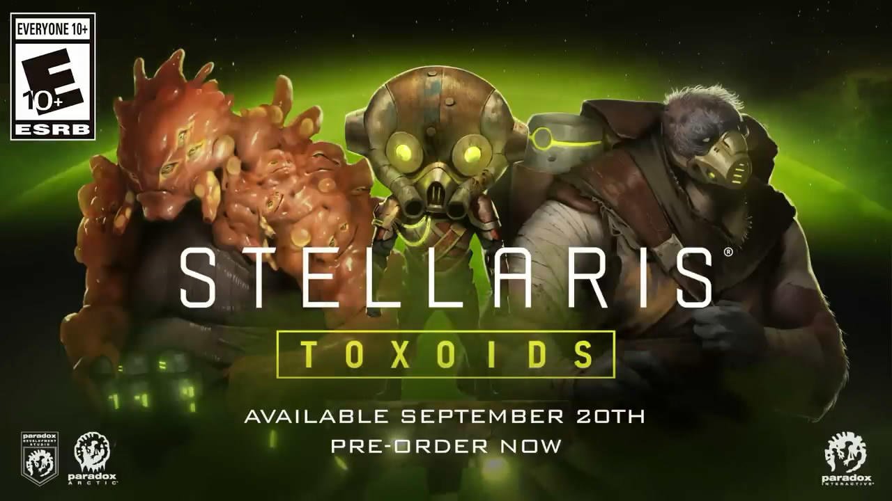 4X策略遊戲《羣星》「類毒素」DLC預告：9月20日上線