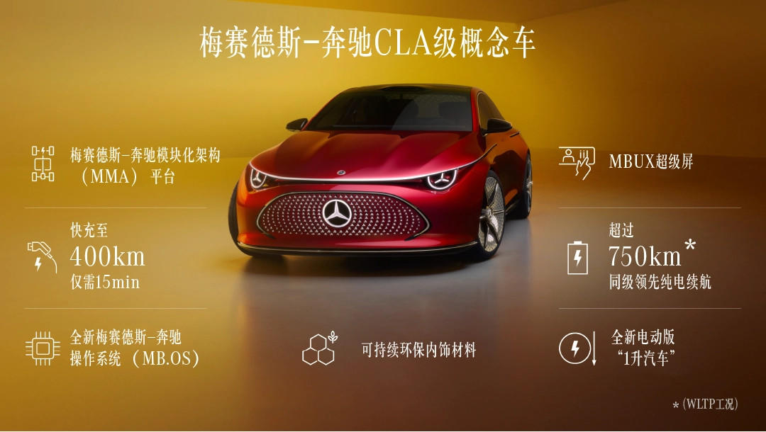 传闻：奔驰新款CLA级汽车采用比亚迪刀片电池