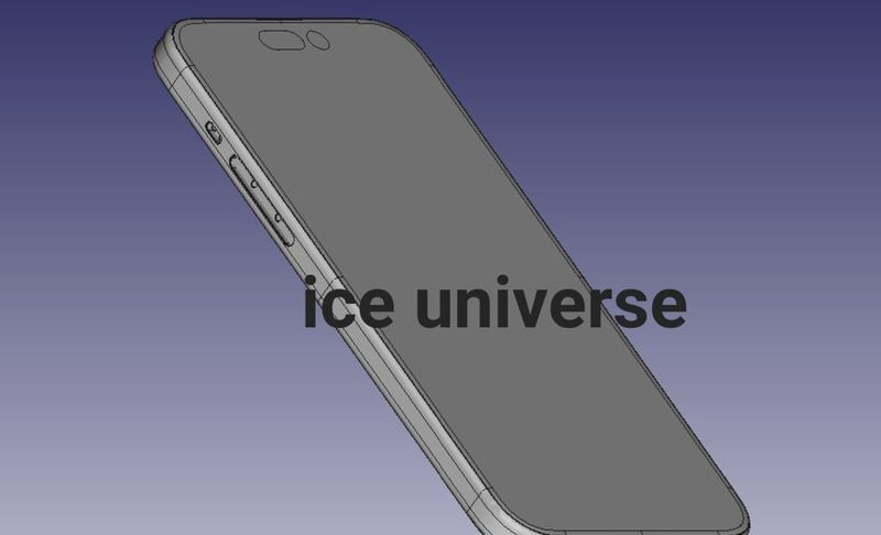 苹果 iPhone 15 Pro Max 手机 CAD 渲染图曝光：机身宽度减少