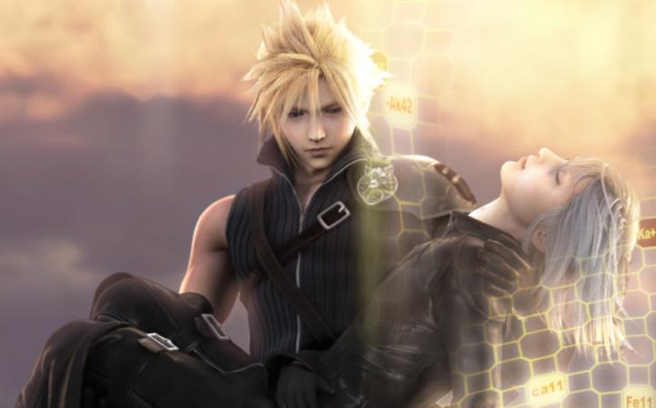 《最終幻想7重製版》9月壁紙公開：克勞德公主抱