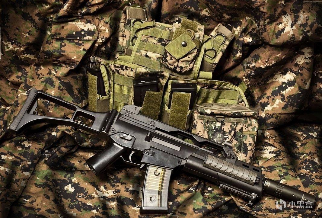 枪械六号坚若磐石的德国工艺g36c突击步枪