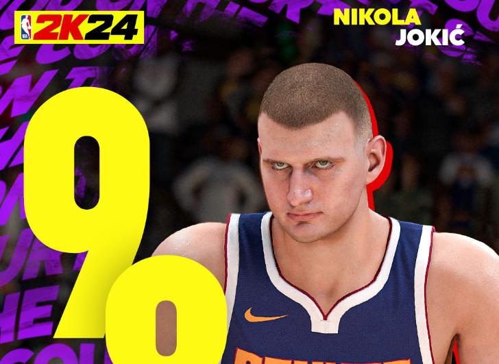 《NBA 2K24》公布约基奇、詹姆斯、库里等多名球员能力值