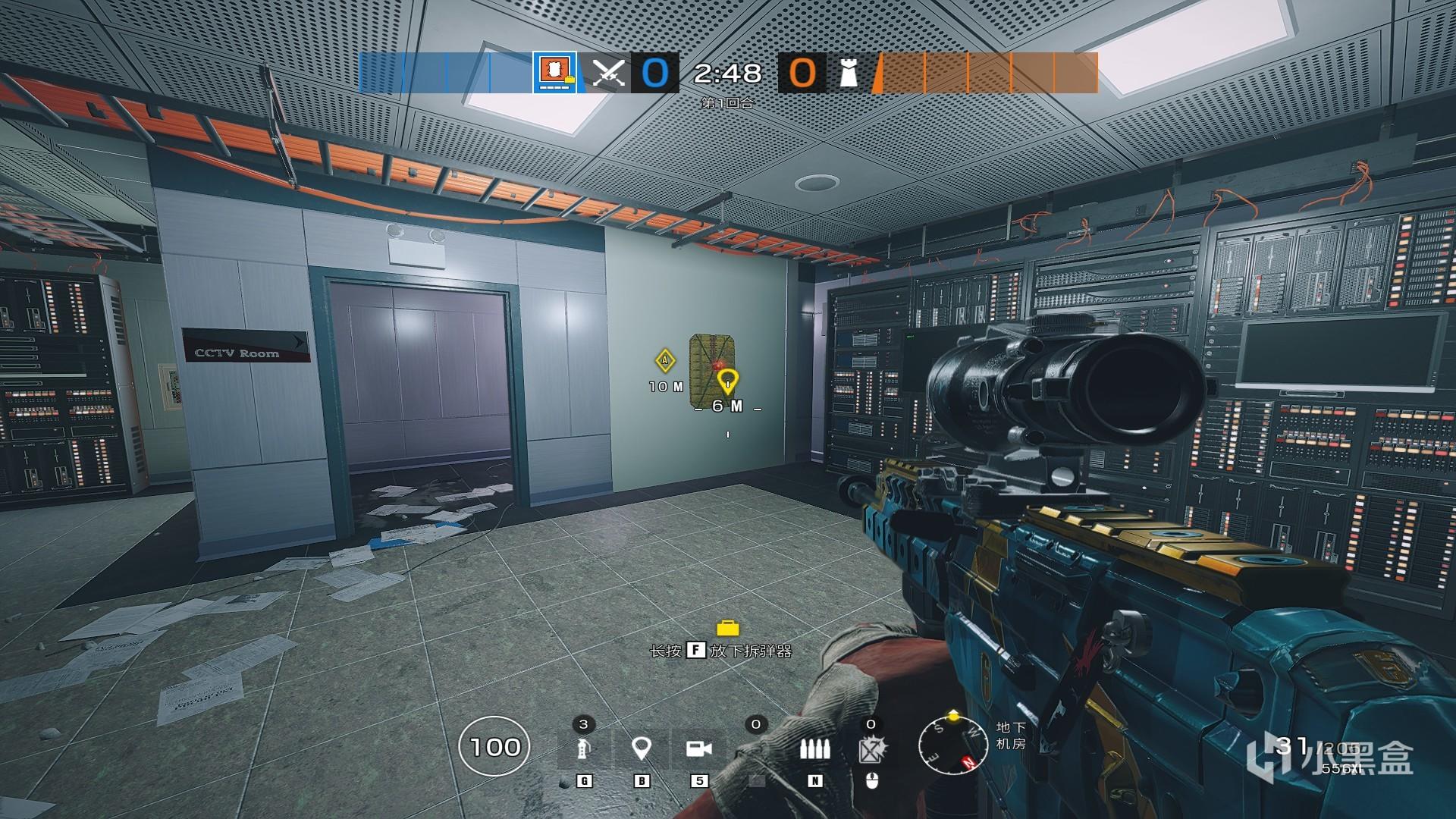 《彩虹六号》银行热切进攻思路——新手向