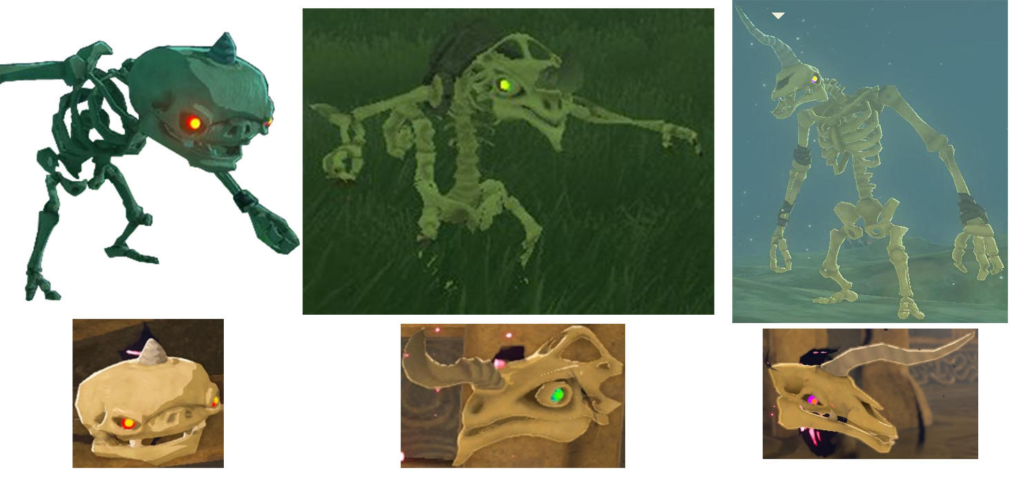 两个经常遇见的怪物,它们攻击起手的方式以及速度和波克布林都不一样