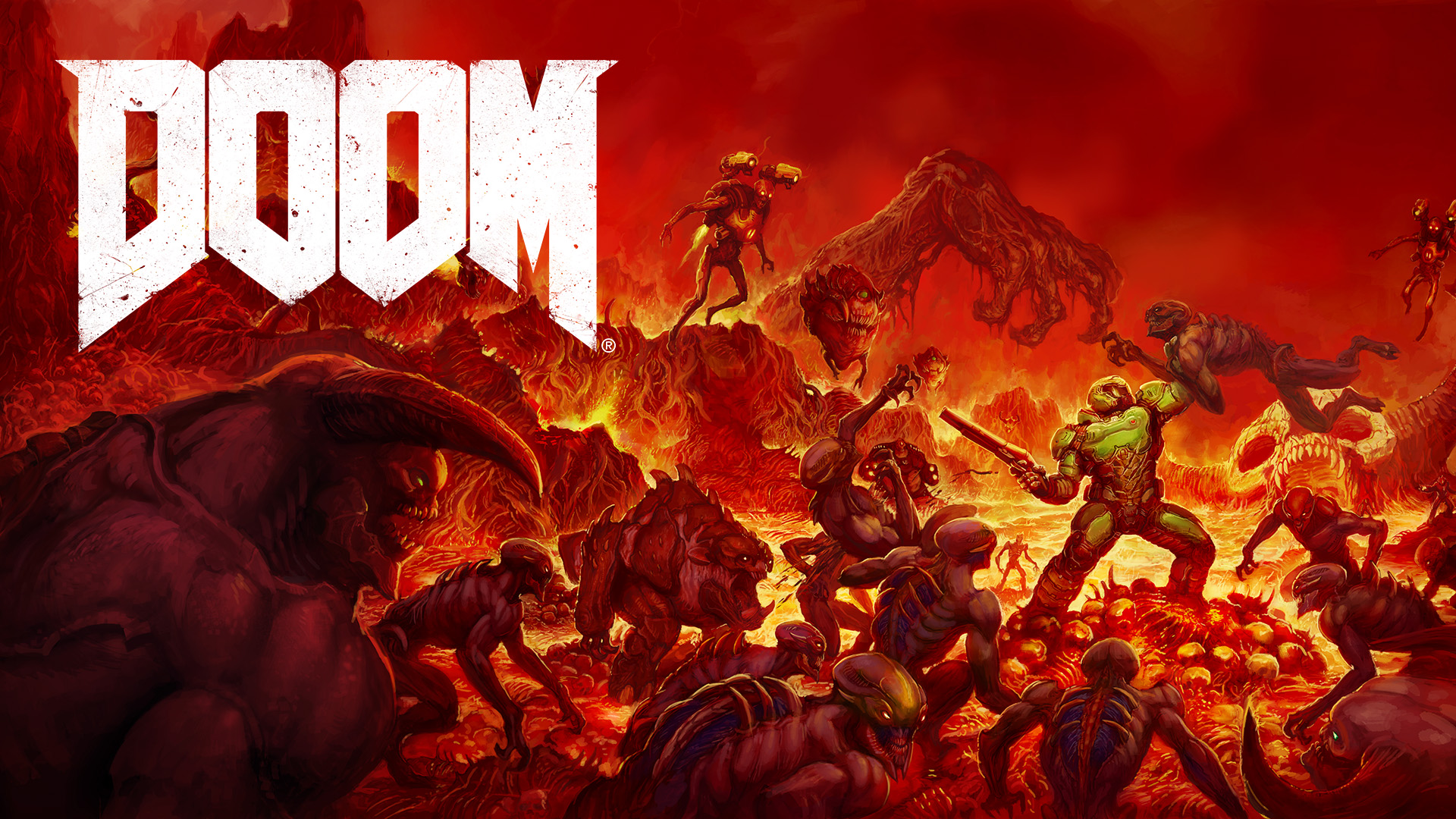 Дум 2016. Doom 2016 на Нинтендо. Doom 2016 Постер.